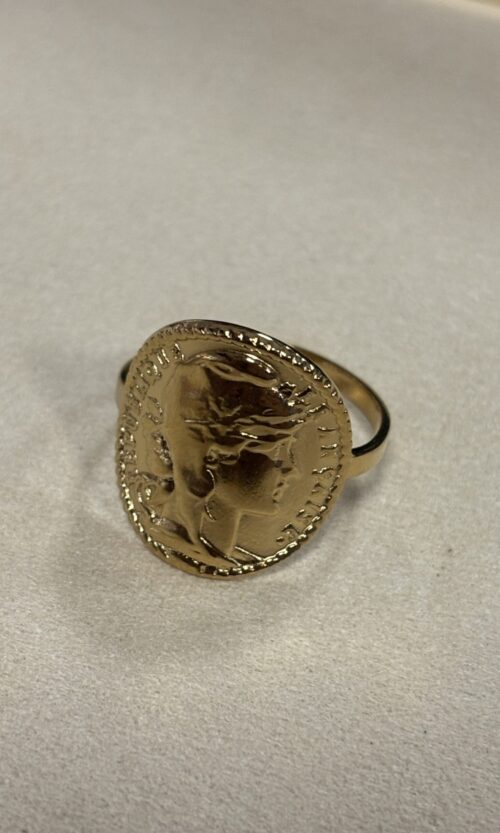 Bague Louis incurvé