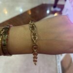 Bracelet grosse maille h