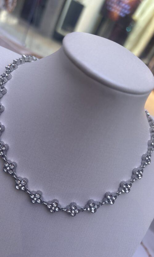 Collier Anaïs argenté