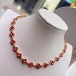 Collier Anaïs Rouge