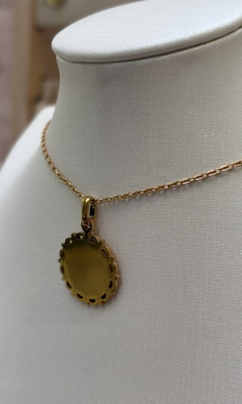 Collier Gravure Mosaïque